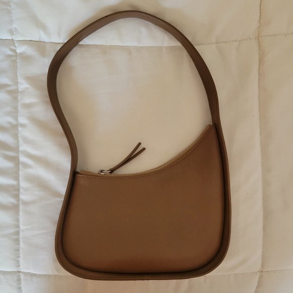 The Row Handbags - THE ROW light brown half moon bag